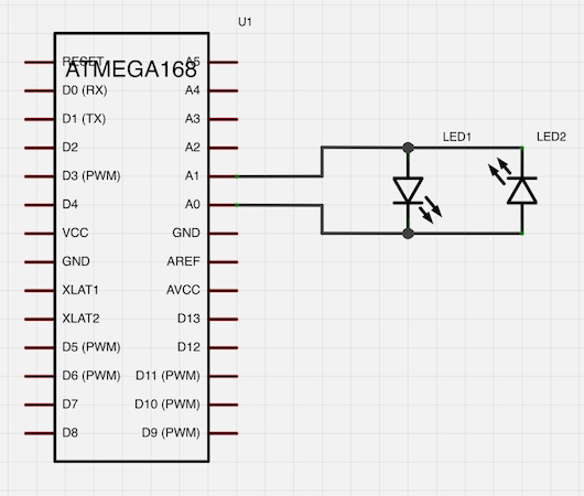 Two LEDs in Parallel