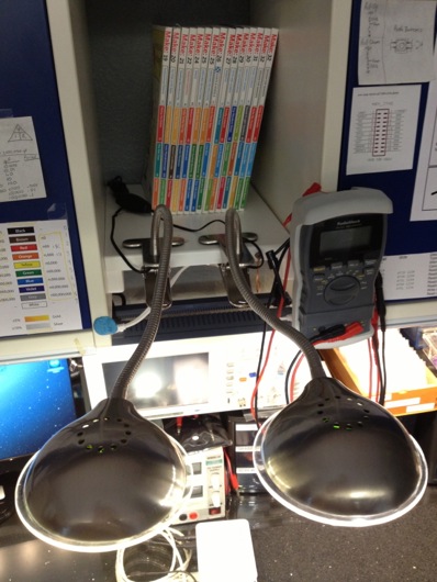 Gooseneck LED Clamp-On Lamps