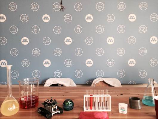 Installed Backdrop with Frame