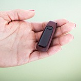 FitBit One - Tracks steps, distance, calories burned, stairs climbed and sleep.