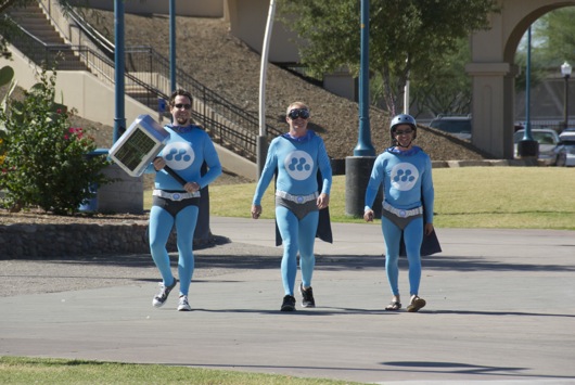 meltmedia Partners in Full Costume and Props